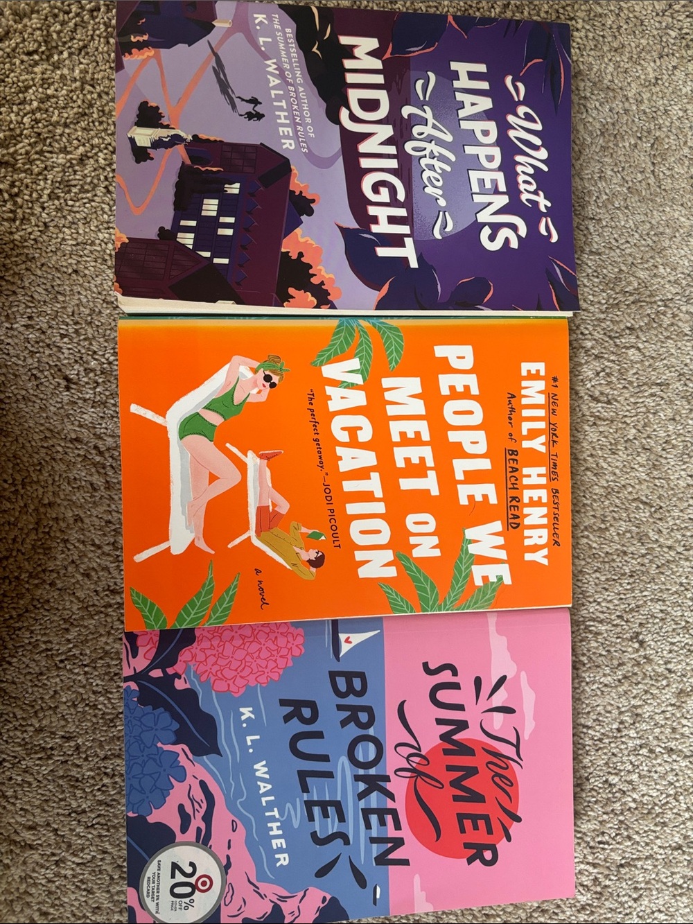 Set of 3 standalone books! Like new condition